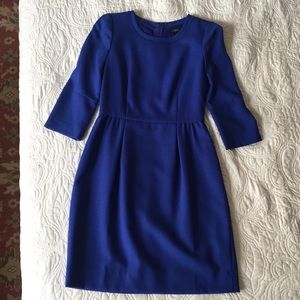 J. Crew Factory Royal Blue Dress